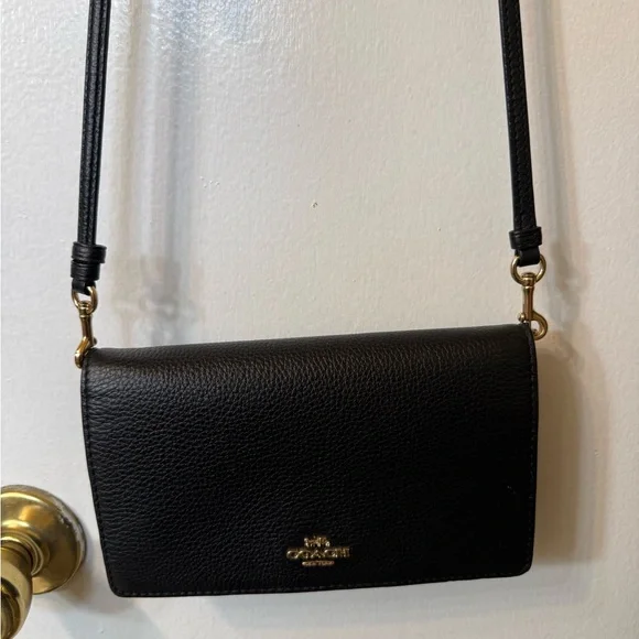 Coach Anna Foldover Clutch Crossbody - Picture 12 of 13